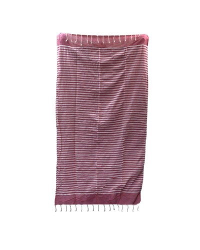 Toalla Pareo de Algodón - 100x180 cm - Rosa Calido