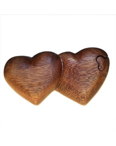 Caja mágica de Bali - Corazones gemelos