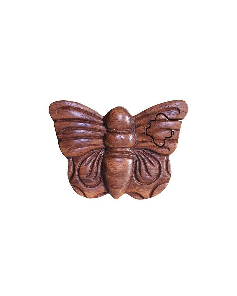 Caja mágica de Bali - Mariposa