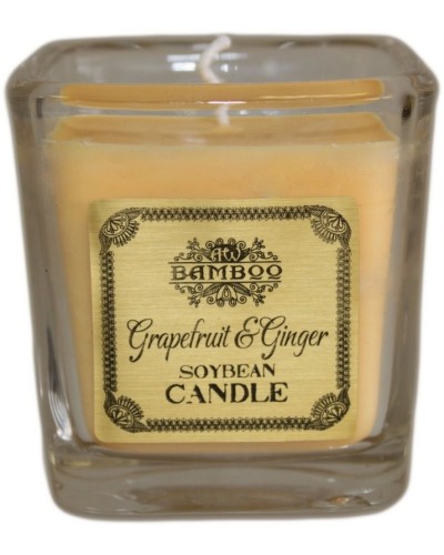 Vela de Cera de Soja - Pomelo y jengibre