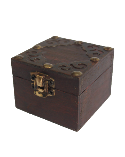 Juego de 2 Cajas Góticas Cuadradas