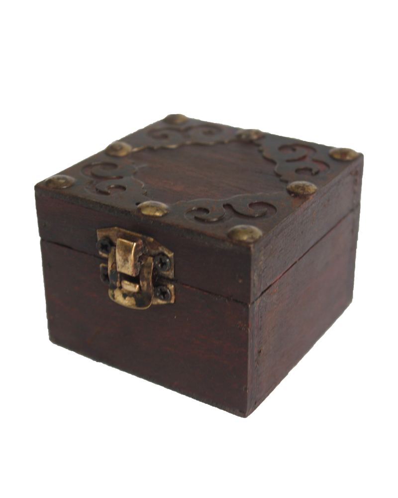 Juego de 2 Cajas Góticas Cuadradas