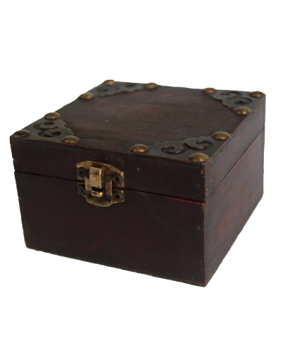 Juego de 2 Cajas Góticas Cuadradas