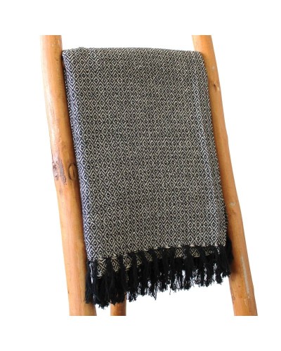 Mantas Boho Comfort - 125x150cm - Carbón