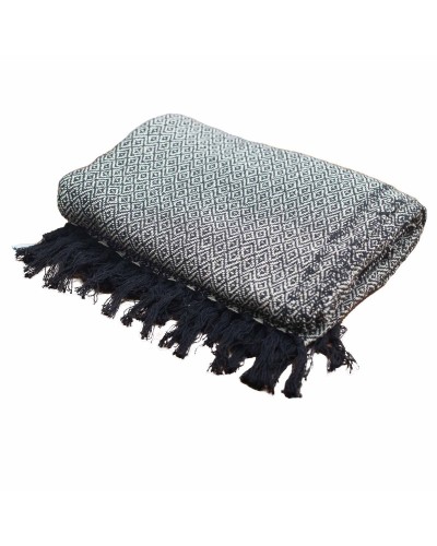 Mantas Boho Comfort - 125x150cm - Carbón